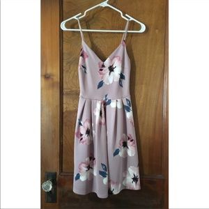 Soprano Pink Floral Spaghetti Strap Dress Size XS